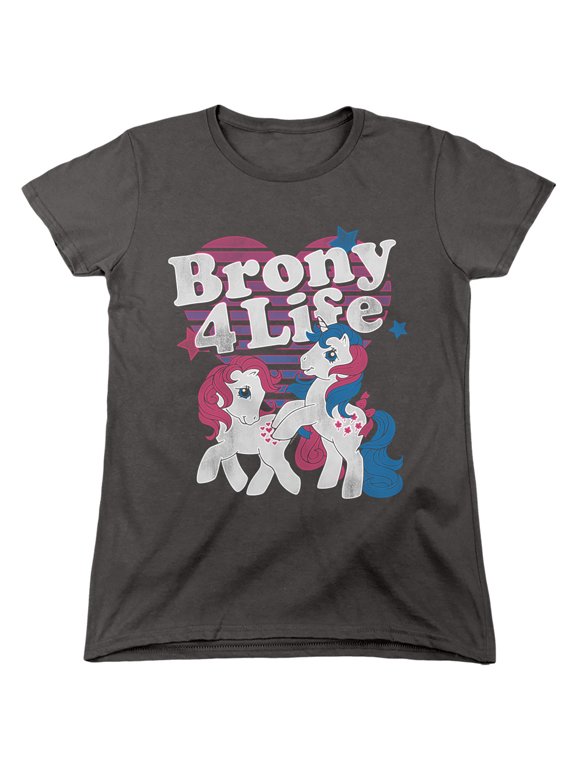 My Little Pony Retro - Brony 4 Life - Women's Short Sleeve Shirt - XX-Large