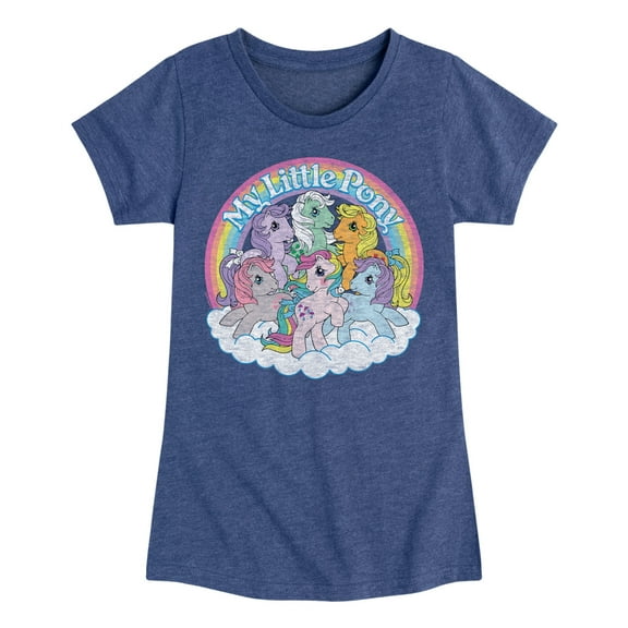 My Little Pony - Retro Group - Girls Fitted Short Sleeve Tee