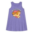 thumbnail image 1 of My Little Pony - Retro Heart Logo - Girls Aline Dress, 1 of 4