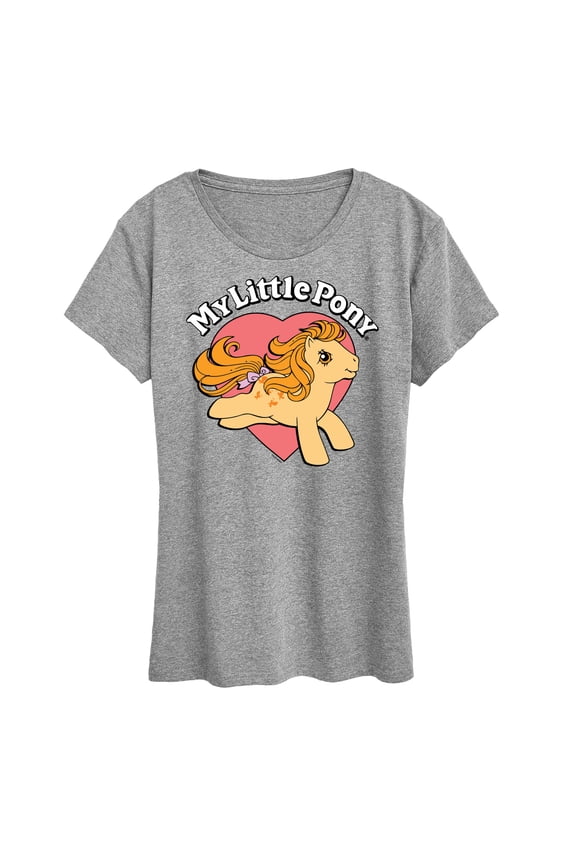 - Retro Heart Logo - Women's Short Sleeve Graphic T-Shirt