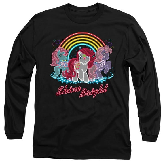 My Little Pony Retro - Neon Ponies - Long Sleeve Shirt - XXX-Large