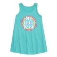 thumbnail image 1 of My Little Pony - Retro Rainbow Badge - Girls Aline Dress, 1 of 4
