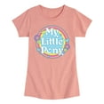 thumbnail image 1 of My Little Pony - Retro Rainbow Badge - Girls Fitted Short Sleeve Tee, 1 of 4