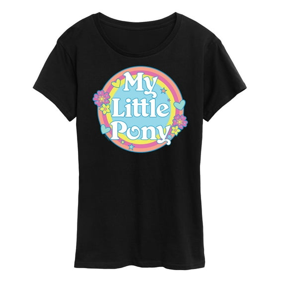 My Little Pony - Retro Rainbow Badge - Women's Short Sleeve Graphic T-Shirt