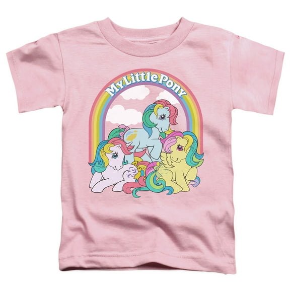 My Little Pony Retro - Under The Rainbow - Toddler Short Sleeve Shirt - 4T