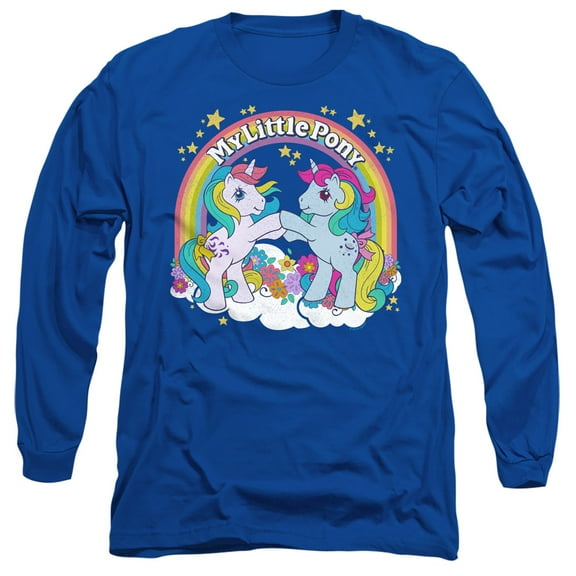 My Little Pony Retro - Unicorn Fist Bump - Long Sleeve Shirt - Large