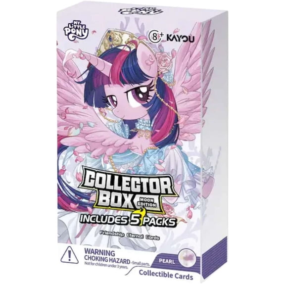 My Little Pony Series 3 Friendship is Eternal Moon Edition Trading Card COLLECTOR Box [Includes 5 Booster Packs]