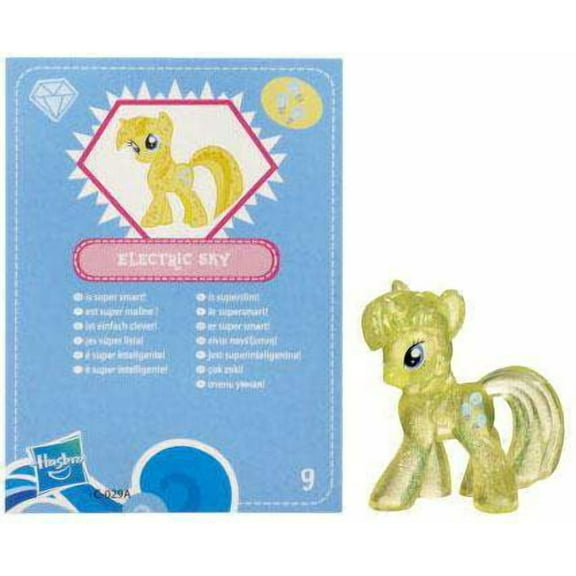 My Little Pony Series 3 Glitter Electric Sky PVC Figure