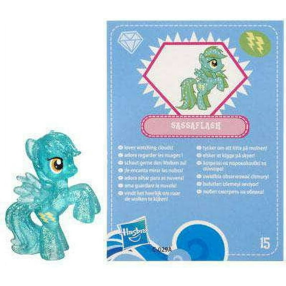 My Little Pony Series 3 Glitter Sassaflash PVC Figure
