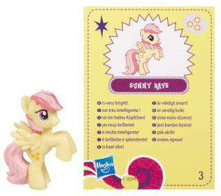 My Little Pony Series 4 Sunny Rays 2 PVC Figure