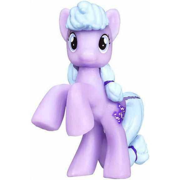My Little Pony Series 8 Grape Delight Dolls, PVC Purple, 2"