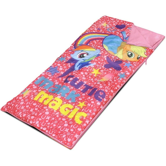 My Little Pony Sleeping Bag with 3D Pillow
