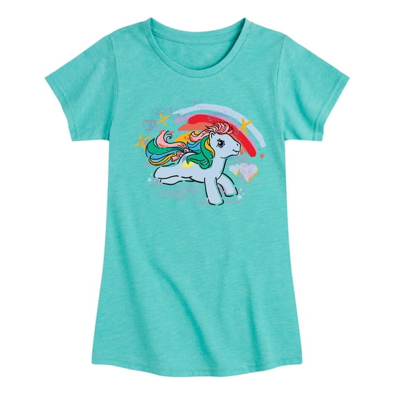 My Little Pony - Splatter - Girls Fitted Short Sleeve Tee