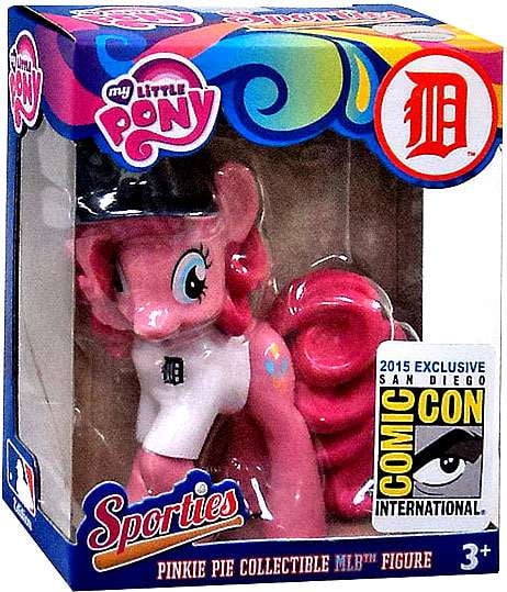 My Little Pony Sporties Pinkie Pie Detroit Tigers Collectible Figure