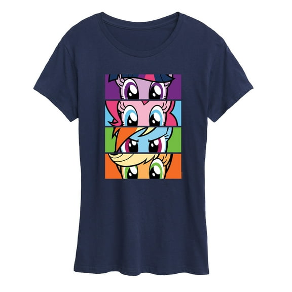 My Little Pony -  Stacked Faces - Women's Short Sleeve Graphic T-Shirt