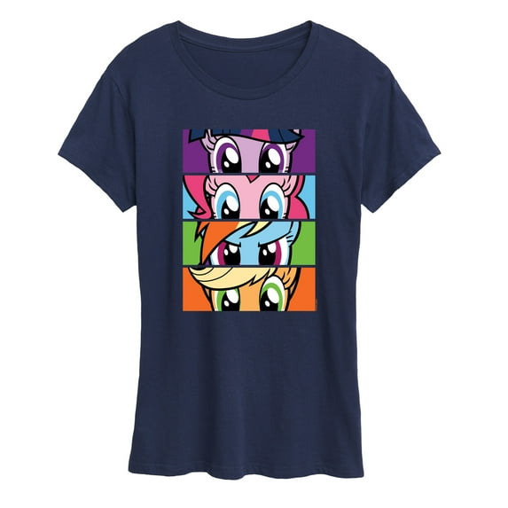 My Little Pony - Stacked Faces - Women's Short Sleeve Graphic T-Shirt