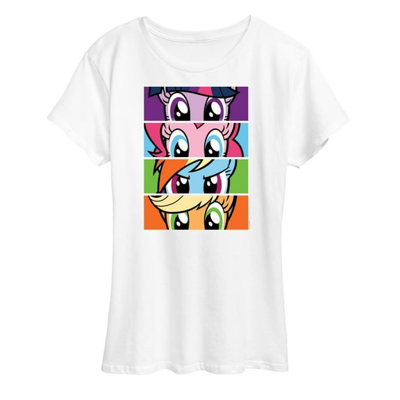 My Little Pony -  Stacked Faces - Women's Short Sleeve Graphic T-Shirt
