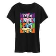 thumbnail image 1 of My Little Pony -  Stacked Faces - Women's Short Sleeve Graphic T-Shirt, 1 of 5