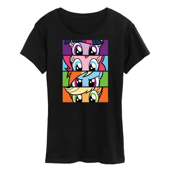 My Little Pony - Stacked Faces - Women's Short Sleeve Graphic T-Shirt