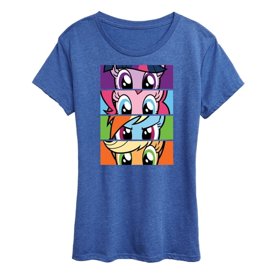 My Little Pony -  Stacked Faces - Women's Short Sleeve Graphic T-Shirt