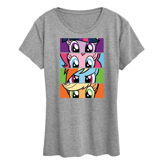 My Little Pony - Stacked Faces - Women's Short Sleeve Graphic T-Shirt