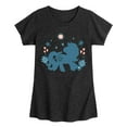 thumbnail image 1 of My Little Pony - Stars And Flowers - Girls Fitted Short Sleeve Tee, 1 of 4