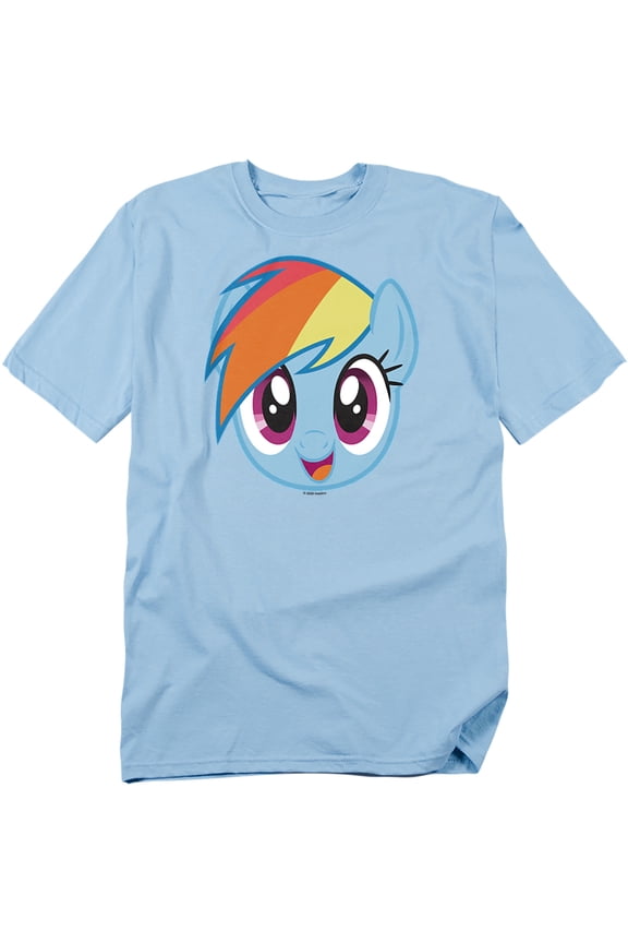 T-Shirt Rainbow Dash Head Unisex Graphic Tee For Men & Women