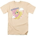 thumbnail image 1 of My Little Pony TV Fluttershy S/S Adult 18/1 T-Shirt-Cream, 1 of 1