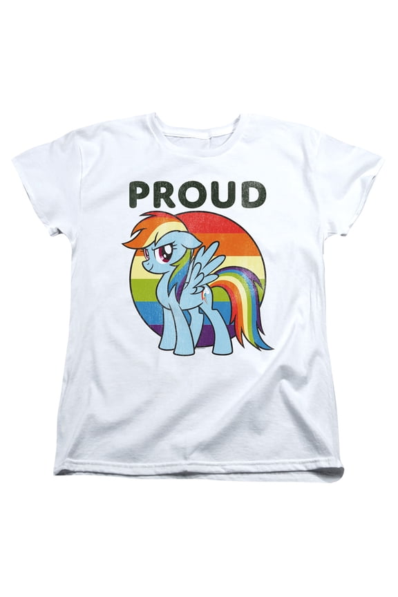 My Little Pony TV Proud S/S Women's T-Shirt White
