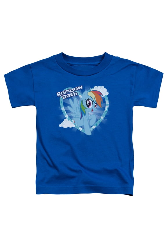 My Little Pony TV Rainbow Dash S/S Toddler T-Shirt Royal Blue