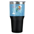 thumbnail image 1 of My Little Pony TV Rainbow Dash Stainless Steel Tumbler 30 oz Coffee Travel Cup, Vacuum Insulated & Double Wall with Leakproof Sliding Lid, 1 of 1