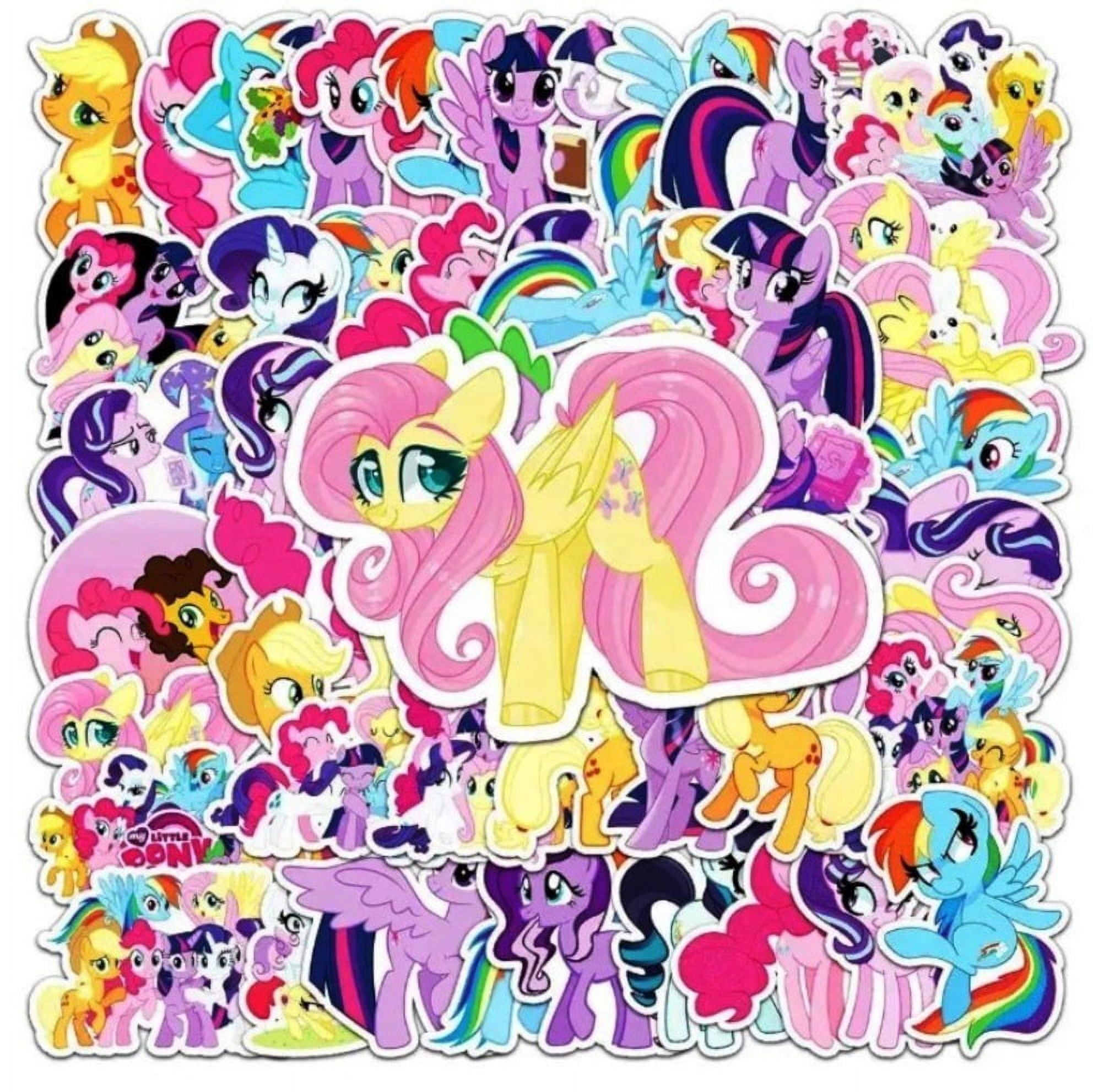 My Little Pony Themed 50 Piece Decal Sticker Set