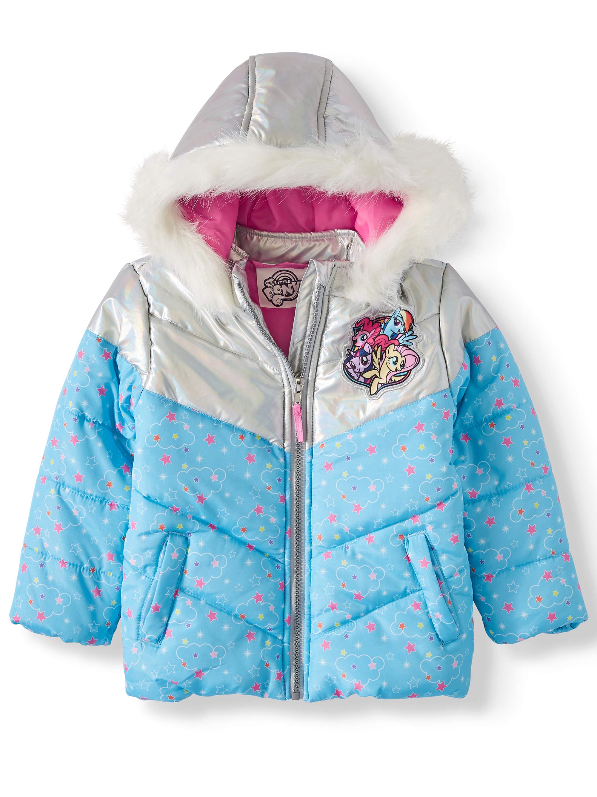 My Little Pony Toddler Girl Winter Jacket Coat
