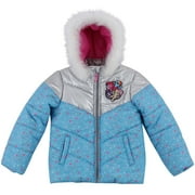 MY LITTLE PONY Toddler Girls Winter Coat Puffer Jacket 2T