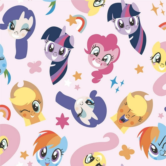 My Little Pony Toss Peel & Stick Wallpaper