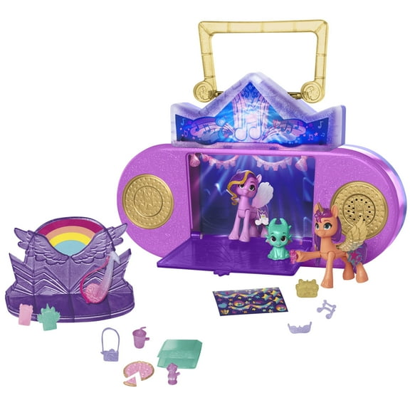 My Little Pony Toys: Melody Doll Playset (3") Including Sticker Sheet and 2 Cutie Mark Charms