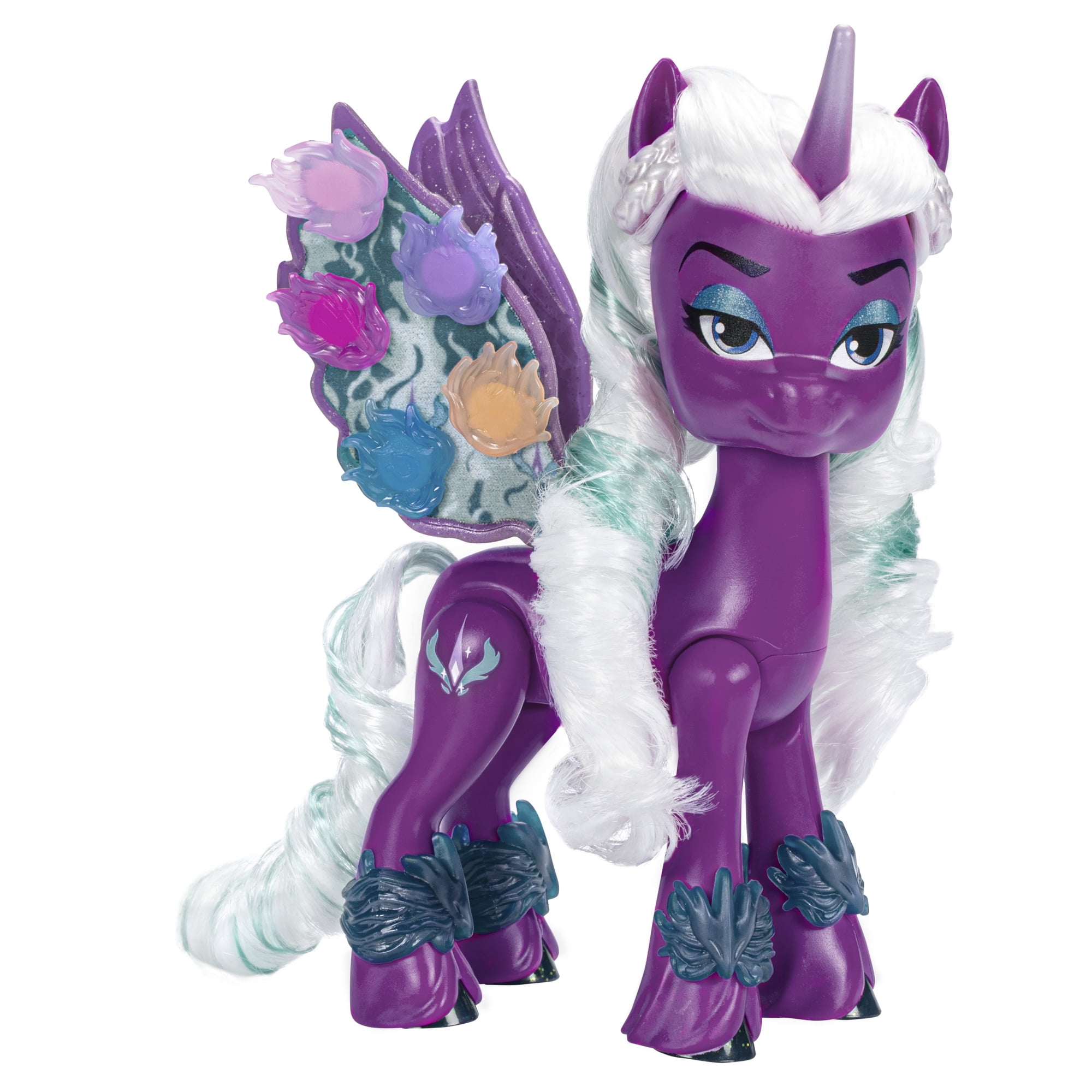 My Little Pony Toys Opaline Arcana Wing Surprise Fashion Doll With Wings  And Accessories - Walmart.Com