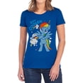 thumbnail image 1 of My Little Pony Tv 20 Percent Cooler Women's T Shirt, Royal, Small, 1 of 6
