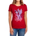 thumbnail image 1 of My Little Pony Tv Girl Magic Women's T Shirt, Red, Large, 1 of 6