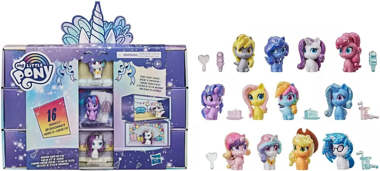 My Little Pony Unicorn Party Present Mini Figure 12-Pack