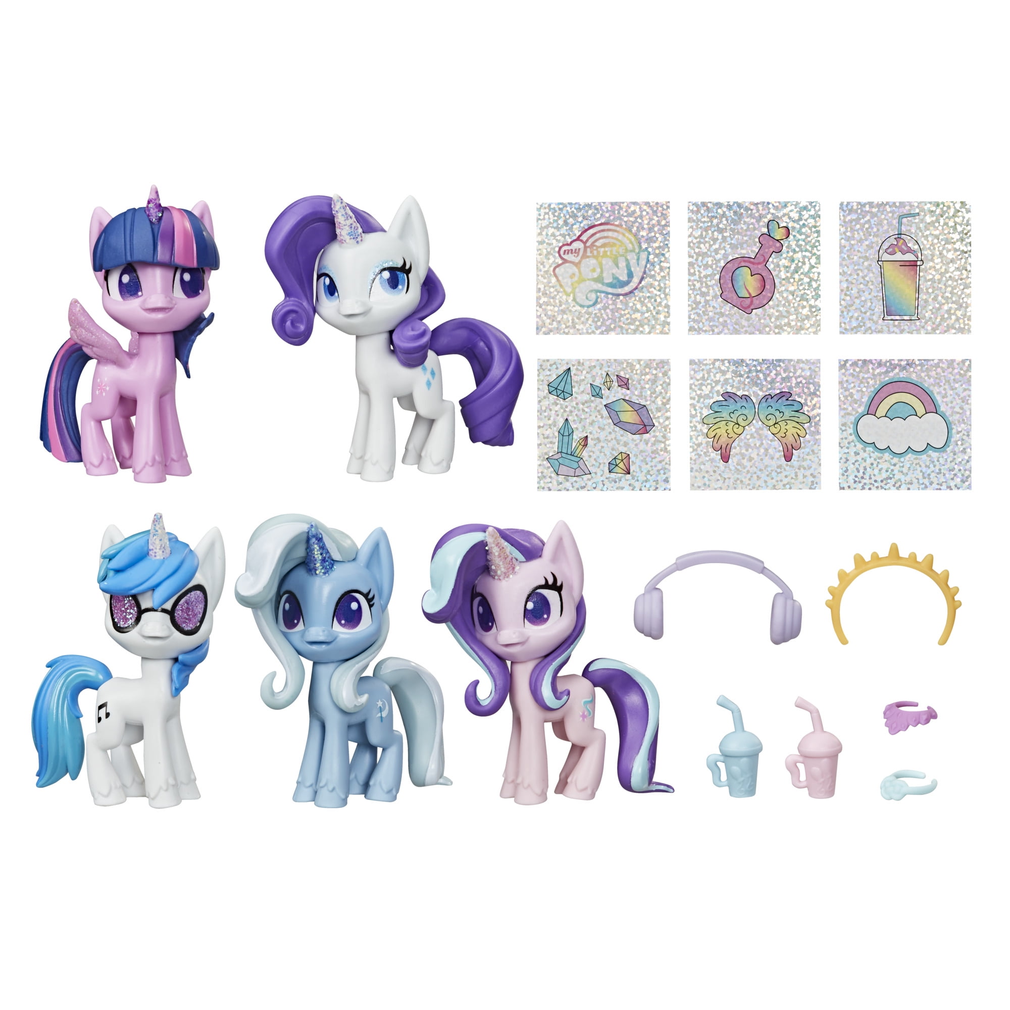 My Little Pony Unicorn Sparkle Collection, 5 Characters, 12 Surprises