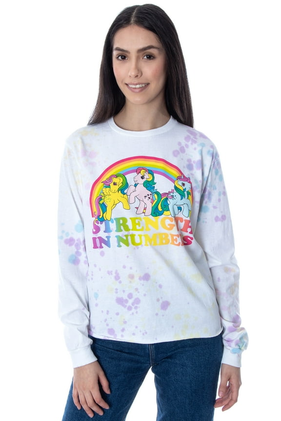 My Little Pony Women's Strength In Numbers Skimmer Classic Characters Long Sleeve T-Shirt