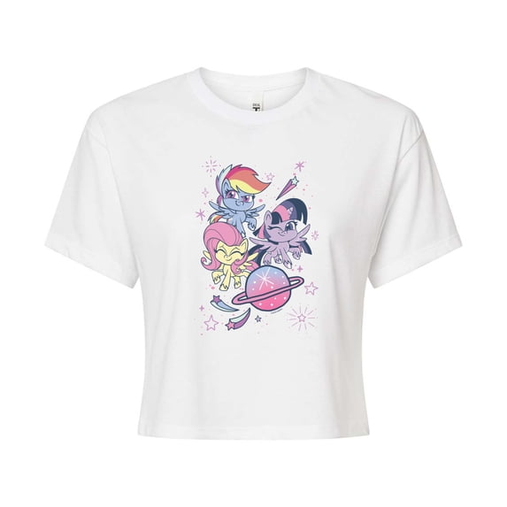 My Little Pony - World - Junior's Cropped Tee