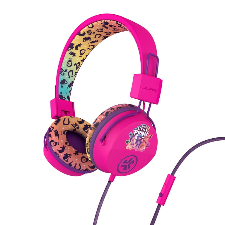 JLab My Little Pony JBuddies Studio On Ear Kids Headset Walmart