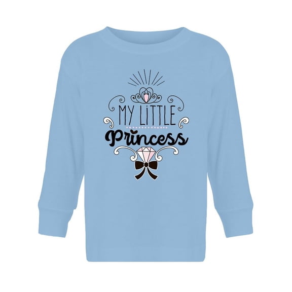 My Little Princess Design Long Sleeve Toddler -Image by Shutterstock,  4 Toddler