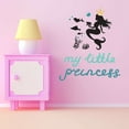 thumbnail image 1 of My Little Princess Gold Crown Fish Urchins Seahorse Statfish Princess Fish Starfish Queen Sweet Dreams Bedtime Unicorn Lovely Dear Dream Decorating Wall Decal Sticker - Size: 32 In X 40 In, 1 of 5