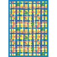 thumbnail image 1 of My Little Princess Yellow 3 ft.10 in. x 5 ft.4 in. WearOn Nylon Machine Tufted- Cut Pile Just for Kids Rug, 1 of 1