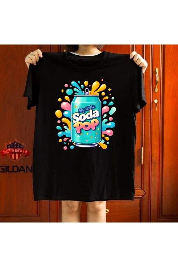 My Little Soda Pop Kids K Pop Music Matching Korean Anime Tee Graphic,for unisex up to 5XL