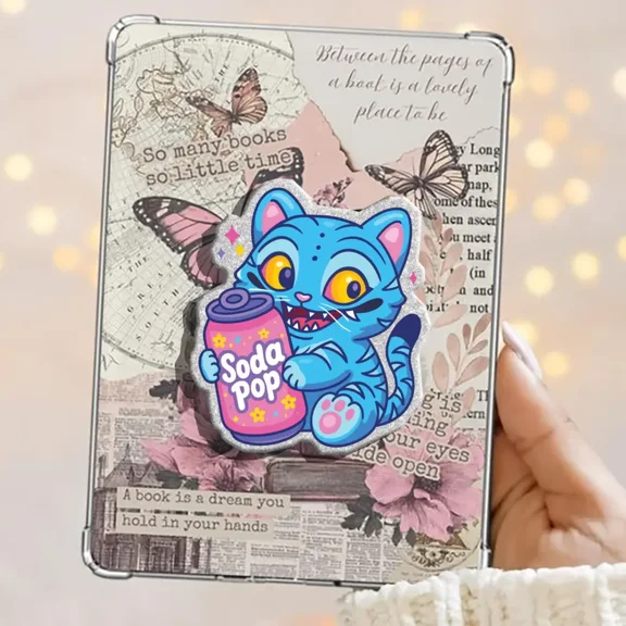 My Little Soda Pop Popsocket, MagSafe Grip, Phone Grip, accessory, Phone Holder, Grips, Bookish Magnetic Pop Socket