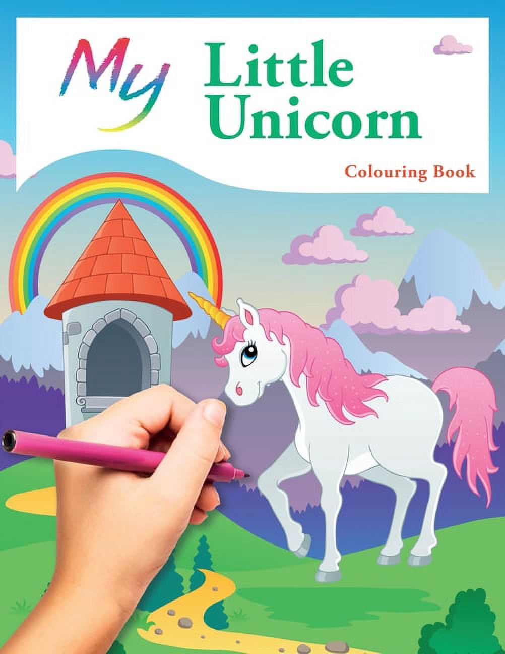 My Little Unicorn Colouring Book: Cute Creative Children's Colouring ...